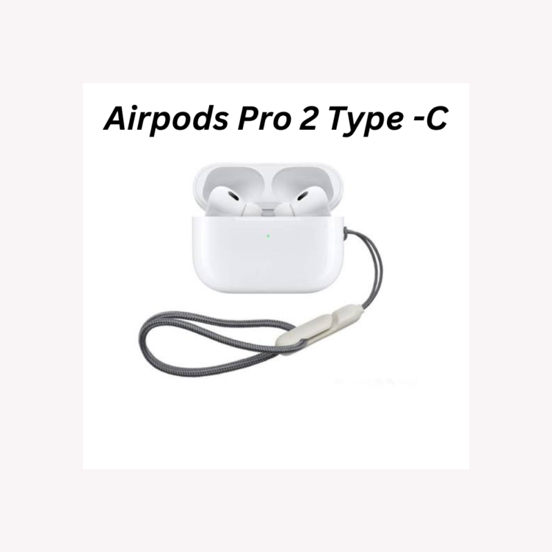 Airpods Pro (2nd Generation) Wireless Earbuds with Buzzer(Type-C)