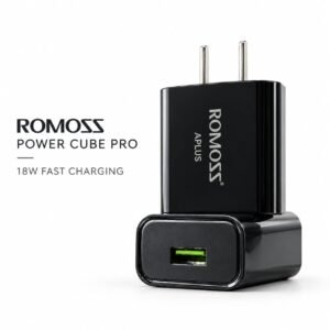 ROMOSS Power Cube Pro 18W Fast Charger – USB Wall Charger