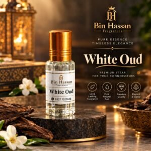 White Oud Premium Attar – Long Lasting Pure Oud Fragrance